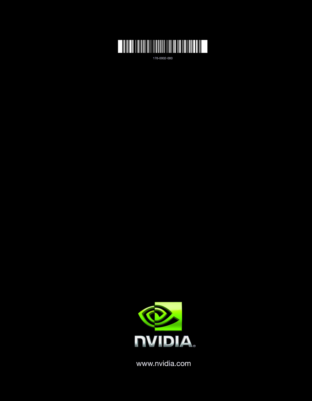 Nvidia manual 176-0002-000 