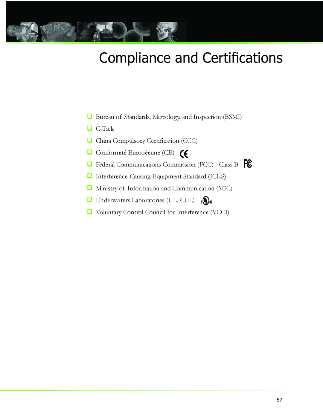 Nvidia 2 manual Compliance and Certiﬁcations 