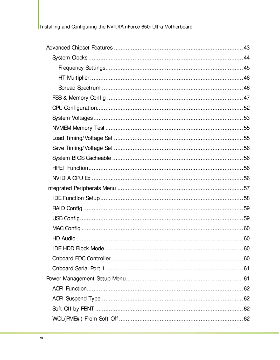 Nvidia 650I manual 