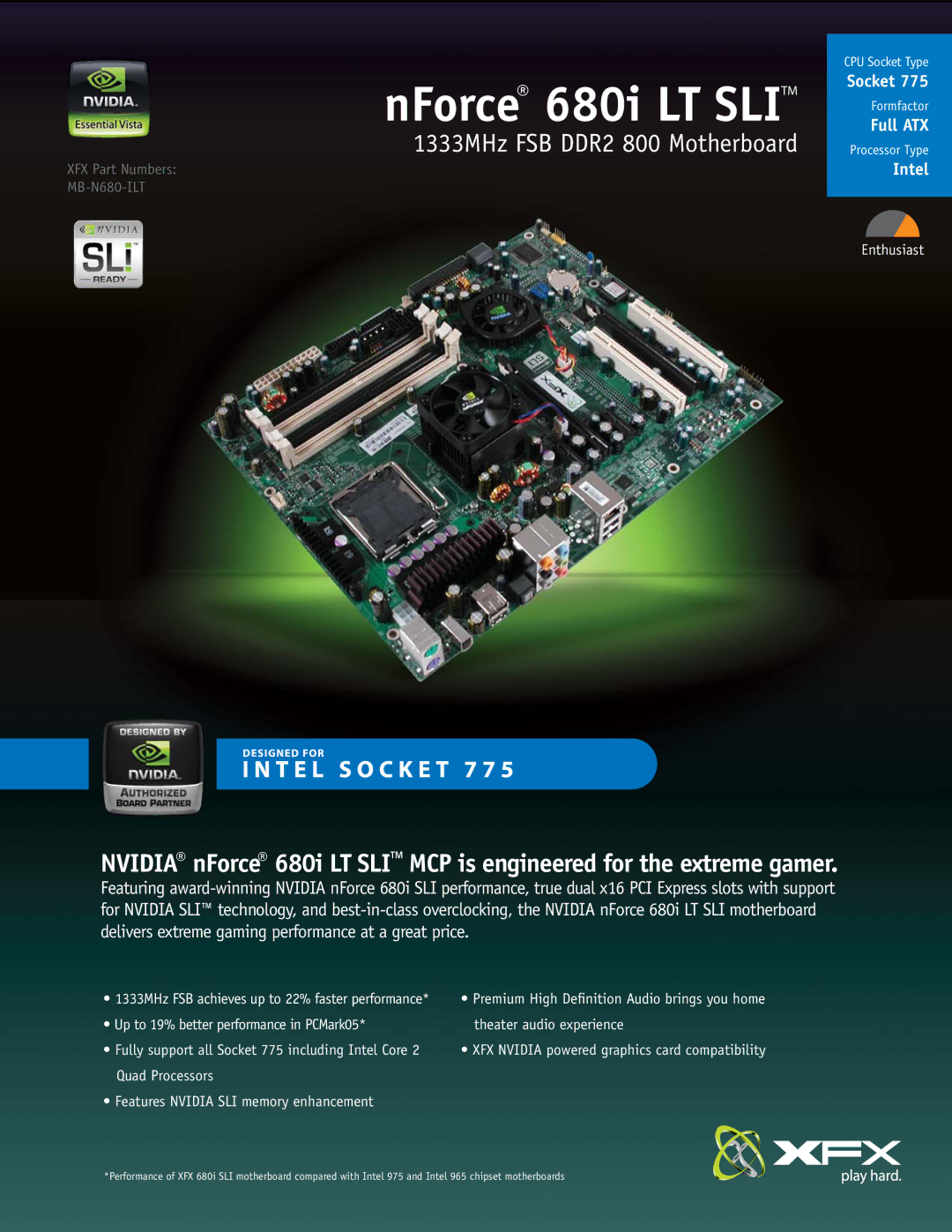 Nvidia manual NForce 680i LT Slitm 