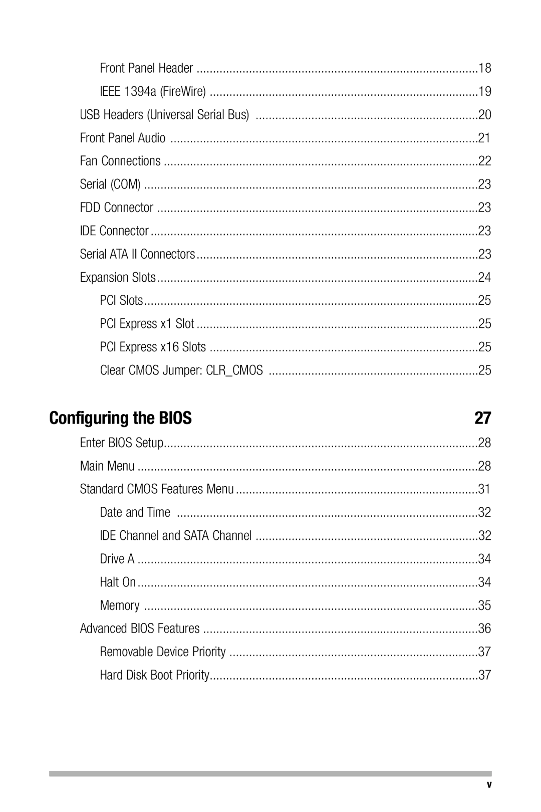 Nvidia 680i manual Configuring the Bios 