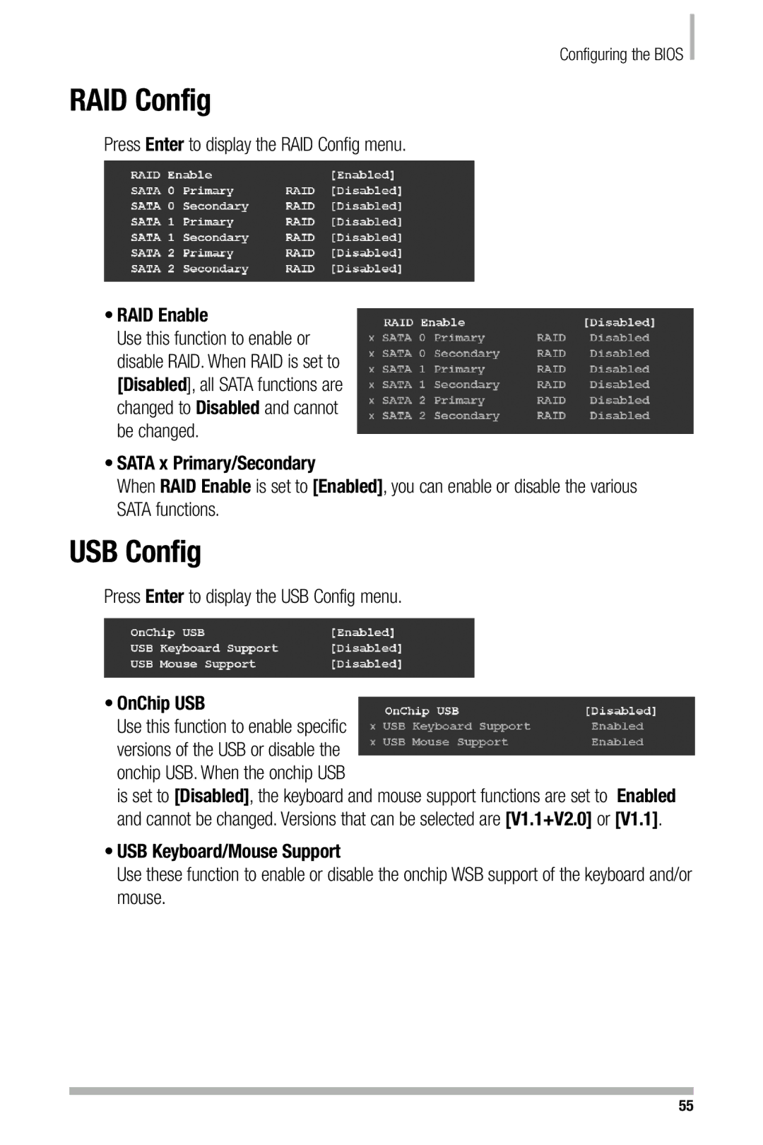 Nvidia 680i manual RAID Config, USB Config 