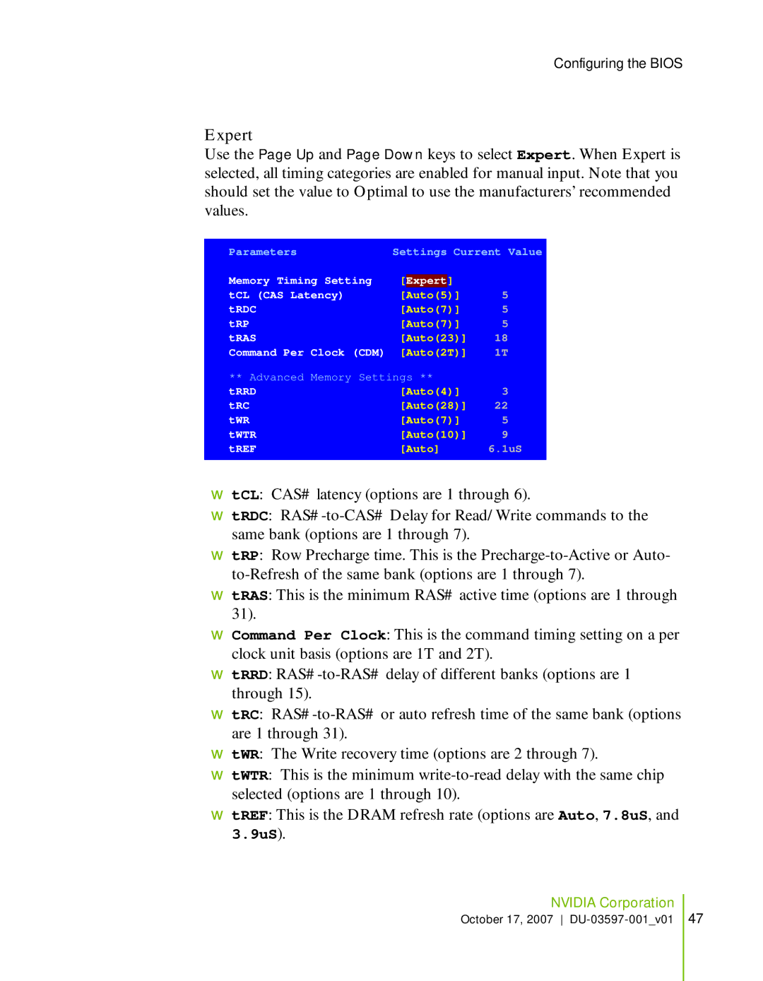 Nvidia 780I SLI manual Expert 