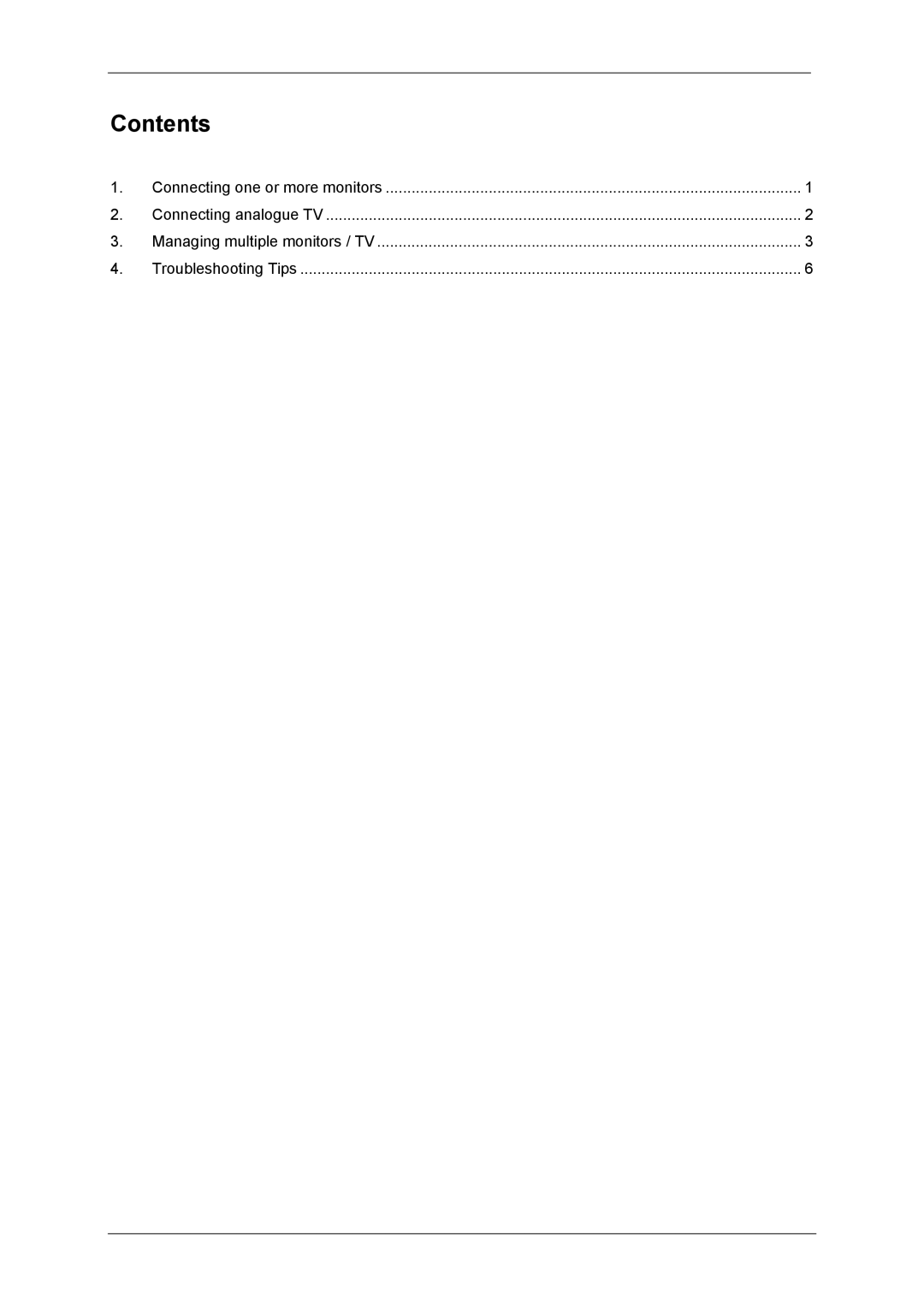 Nvidia 8400GS manual Contents 