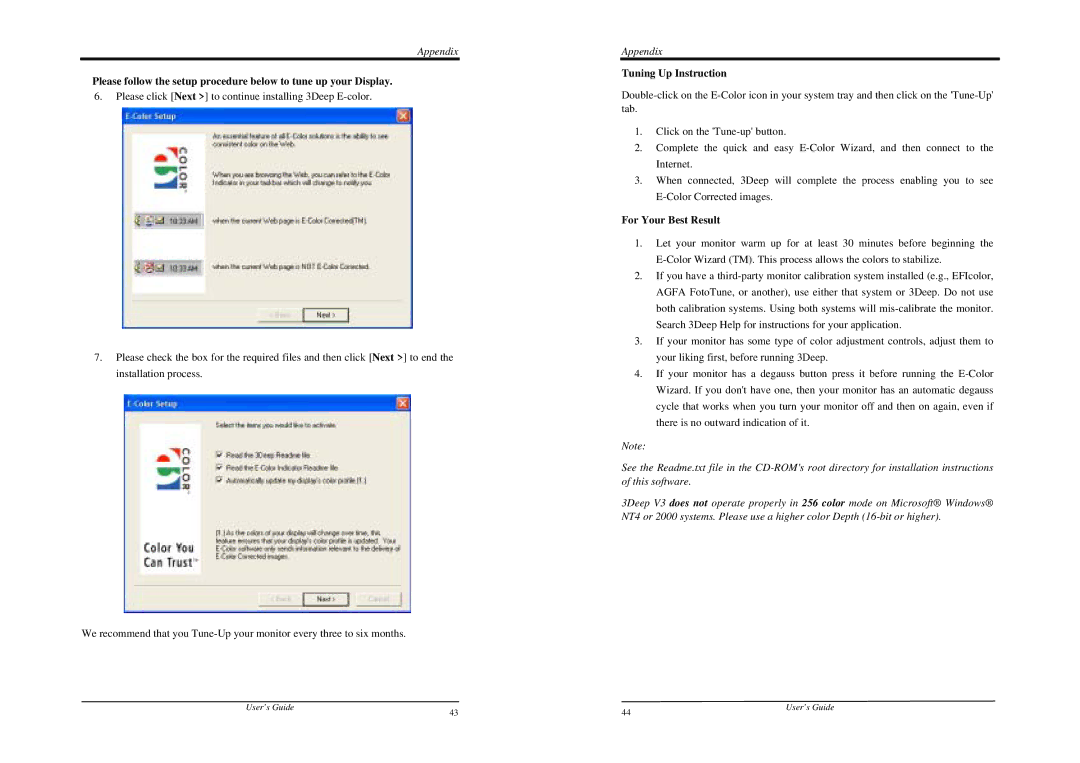 Nvidia FX 5900 XT manual Tuning Up Instruction, For Your Best Result 