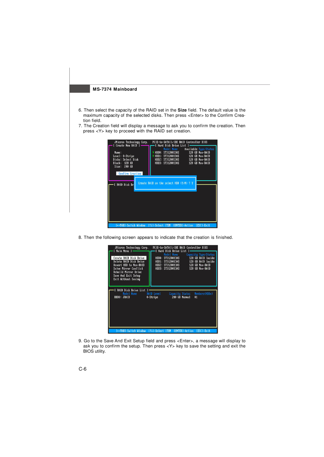 Nvidia manual MS-7374 Mainboard 