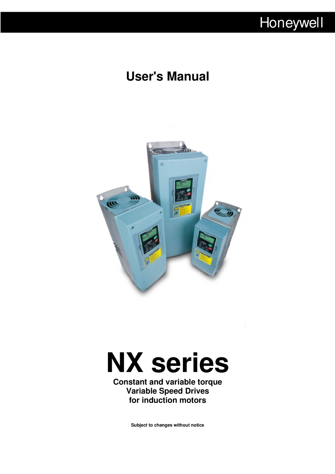 Nx Networks NX series user manual 