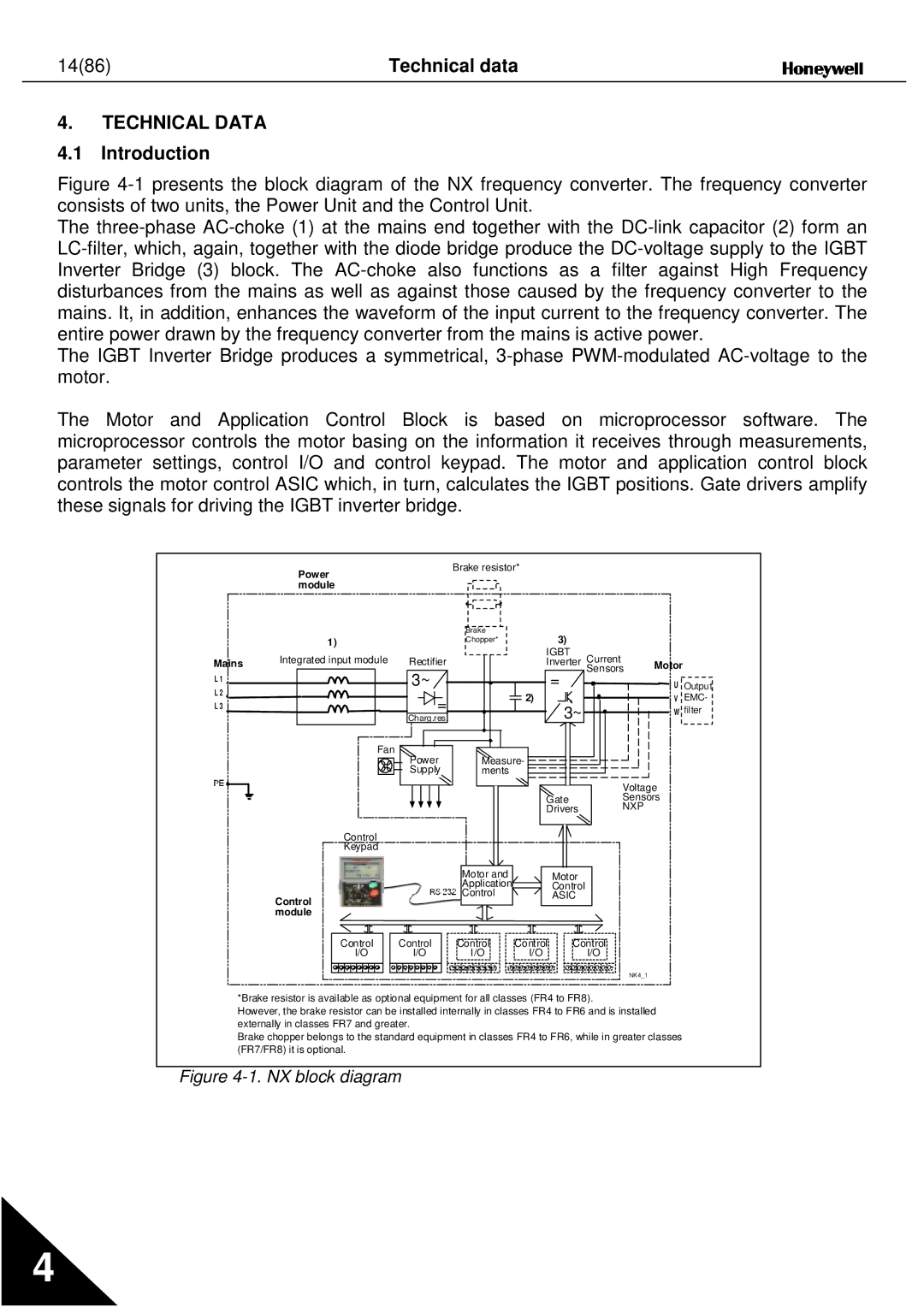 Nx Networks NX series user manual 1486, Technical data, Introduction 