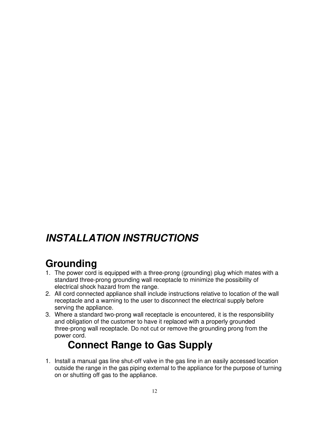 NXR DRGB4801, BX3031, BX3062 manual Grounding 