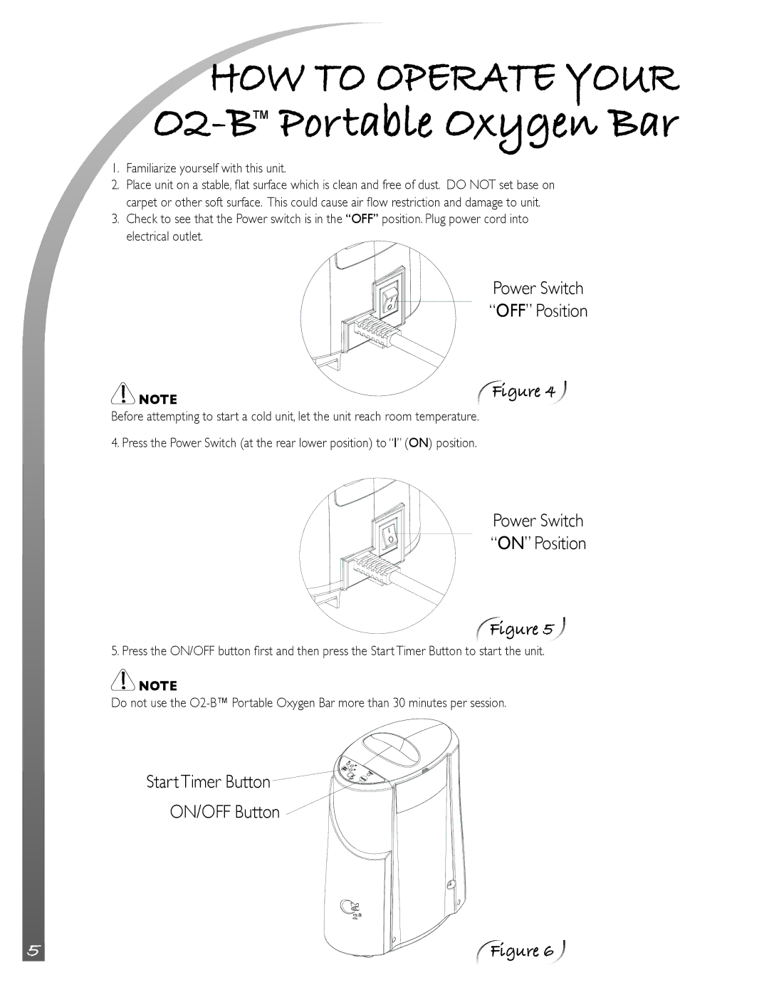 O2 Innovations CTA-08 owner manual HOW to Operate Your, Familiarize yourself with this unit 