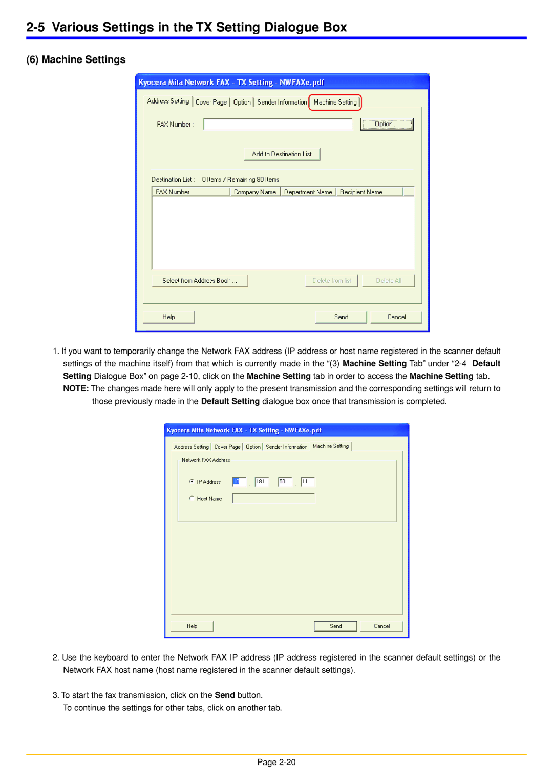 Oce North America OP1050, OP1040, OP1030 manual Machine Settings 