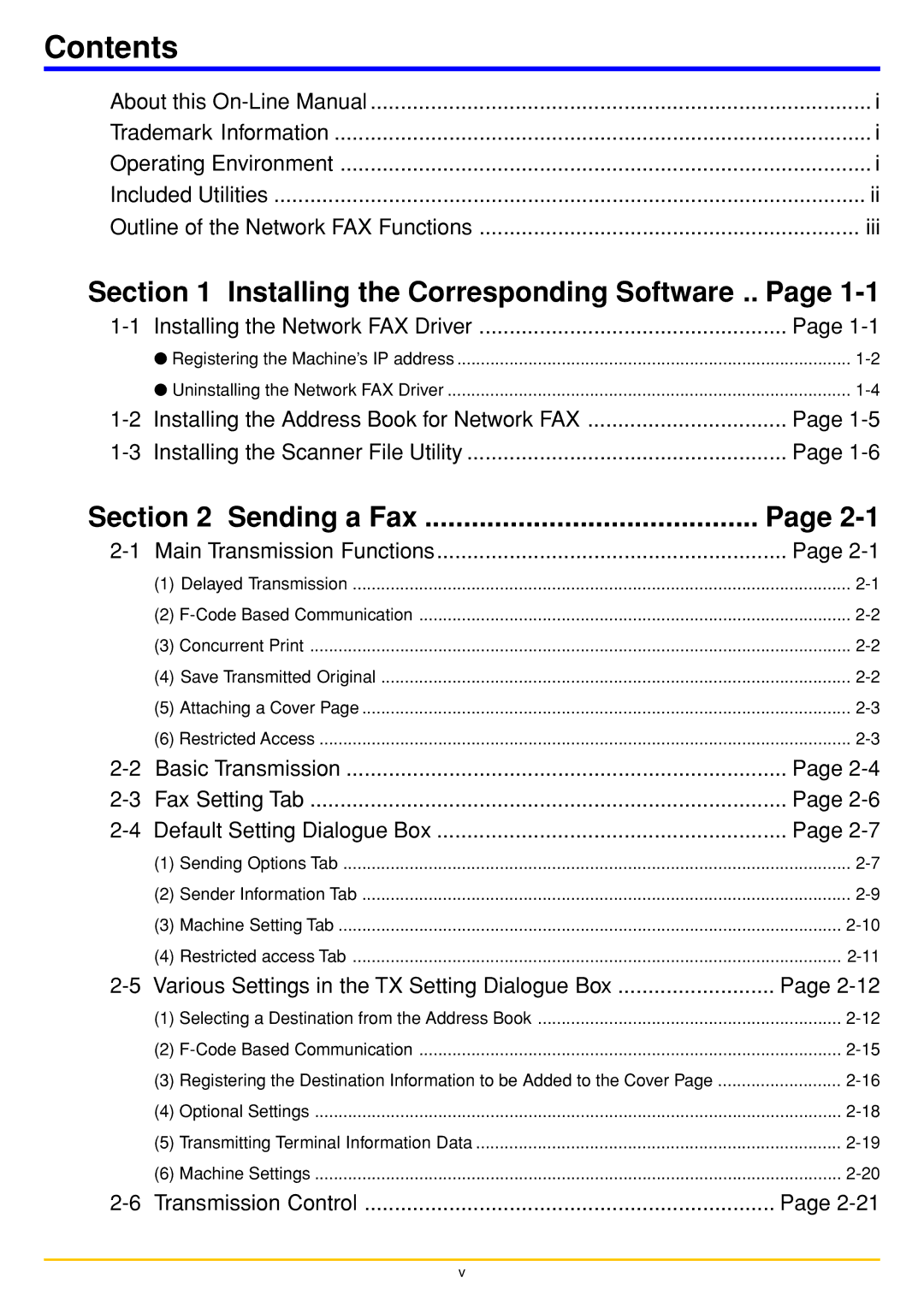 Oce North America OP1050, OP1040, OP1030 manual Contents 