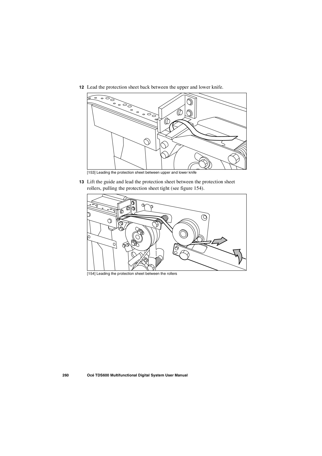 Oce North America TDS600 user manual 260 