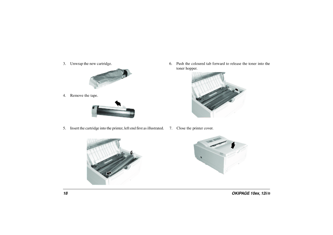 Oki manual Okipage 10ex, 12i/n 