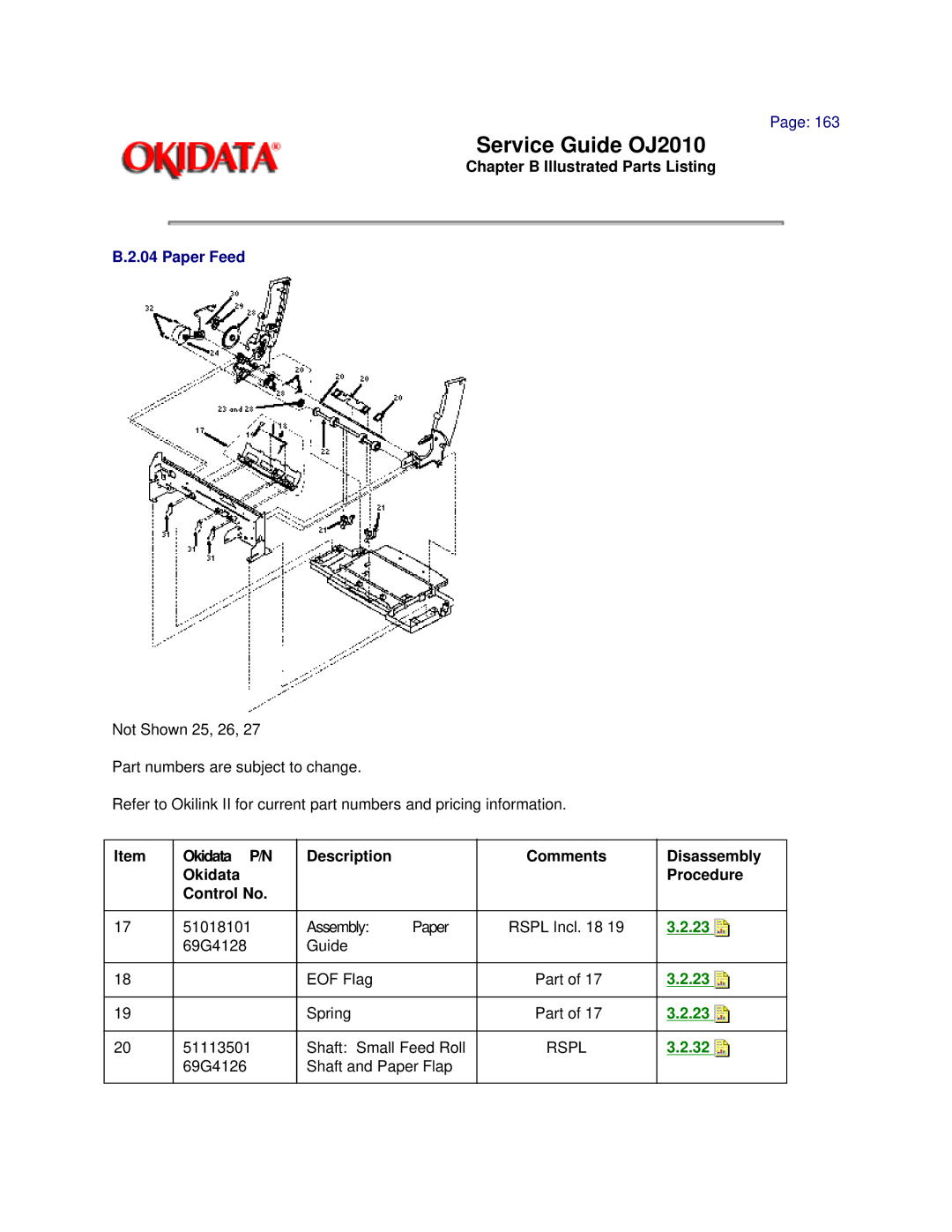 Oki 2010 manual Paper Feed 