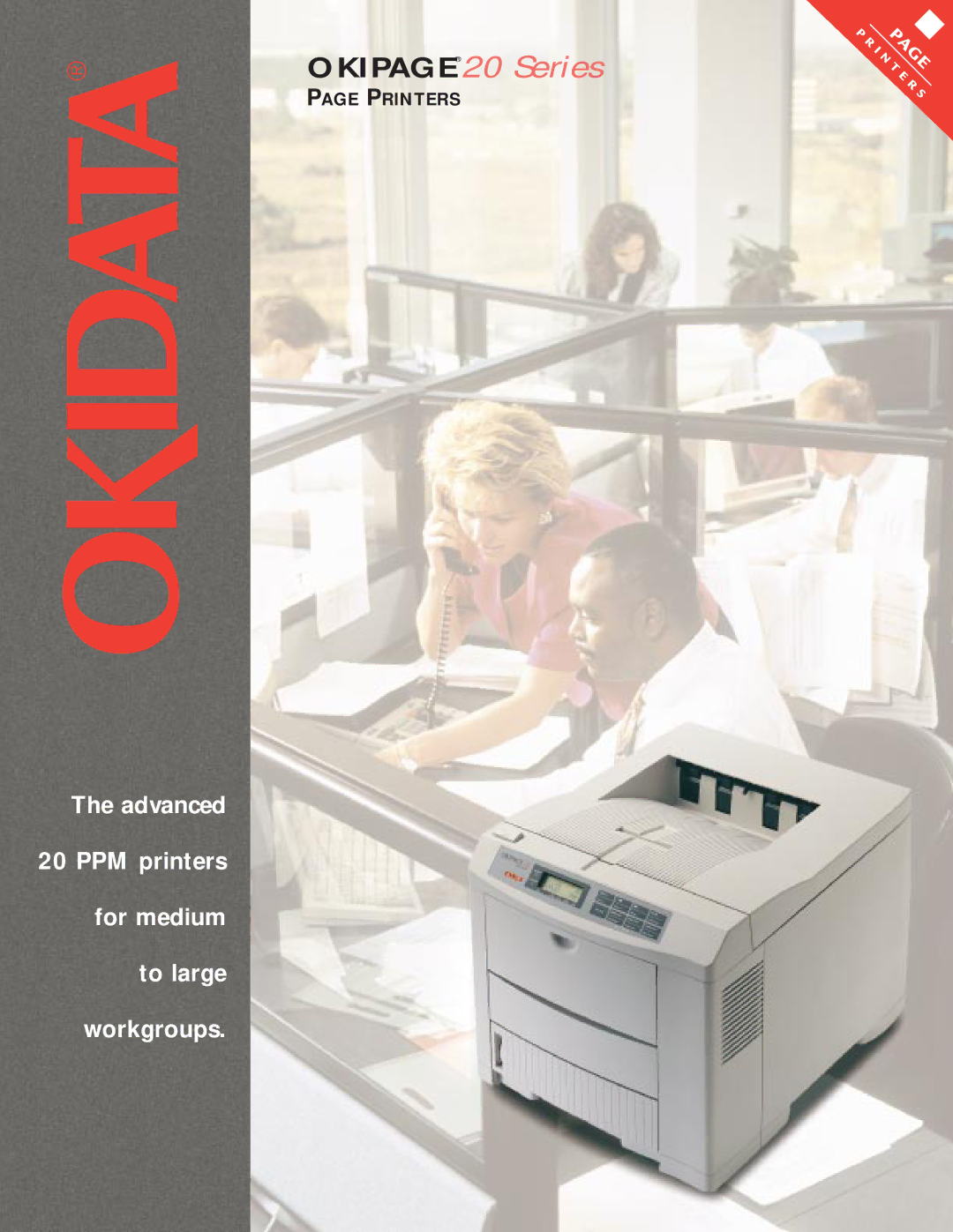 Oki 20DXn manual OKIPAGE20 Series 