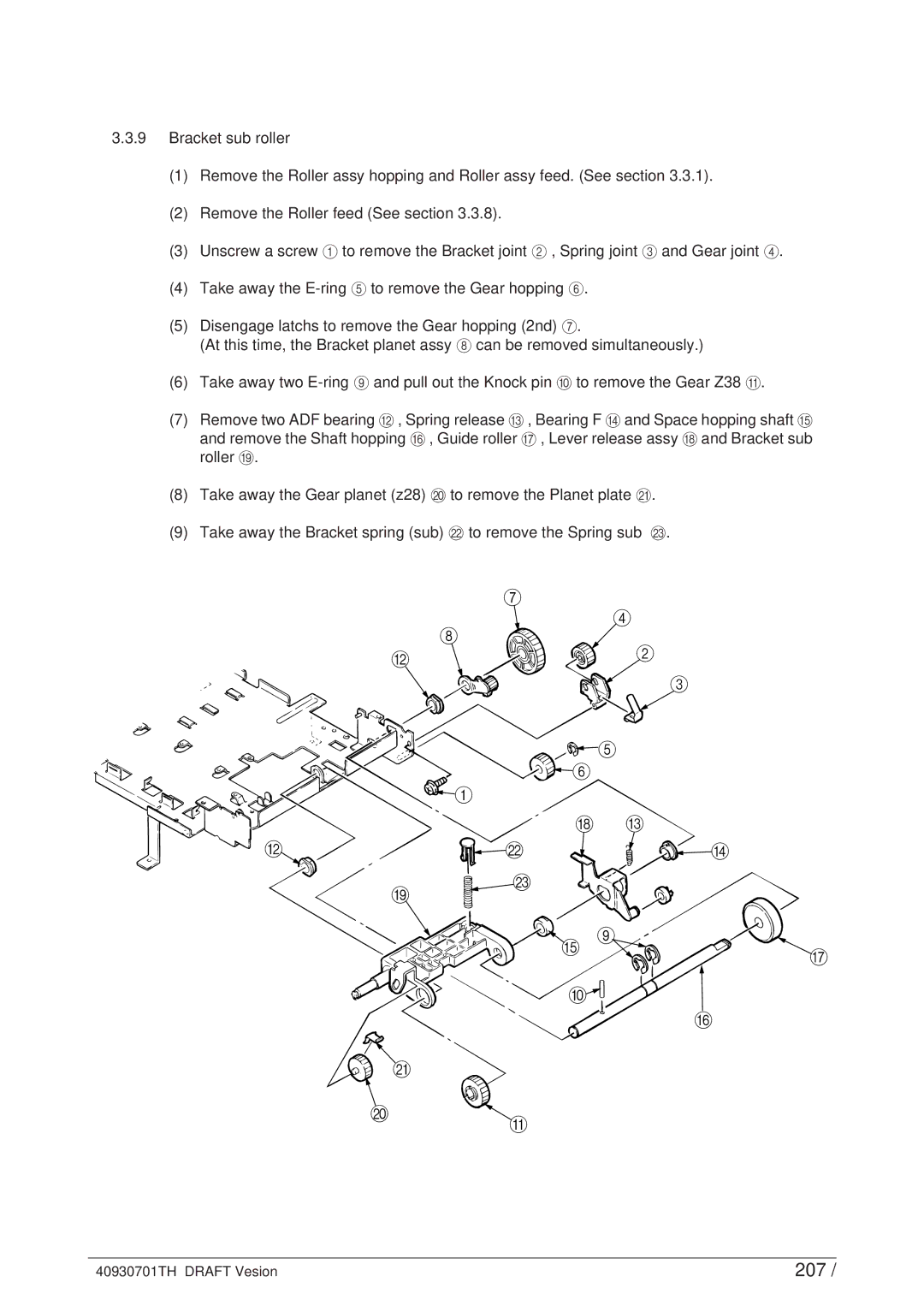 Oki 24DX manual 207 