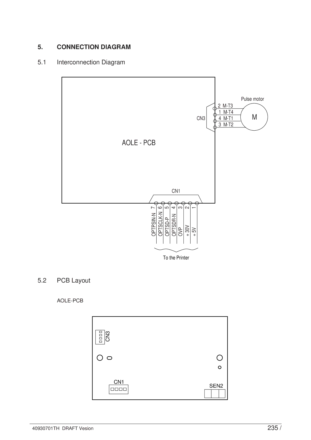 Oki 24DX manual Interconnection Diagram, 235 