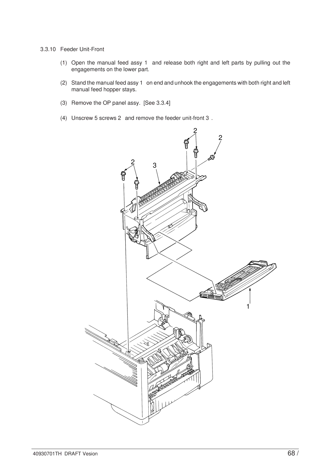 Oki 24DX manual 40930701TH Draft Vesion 