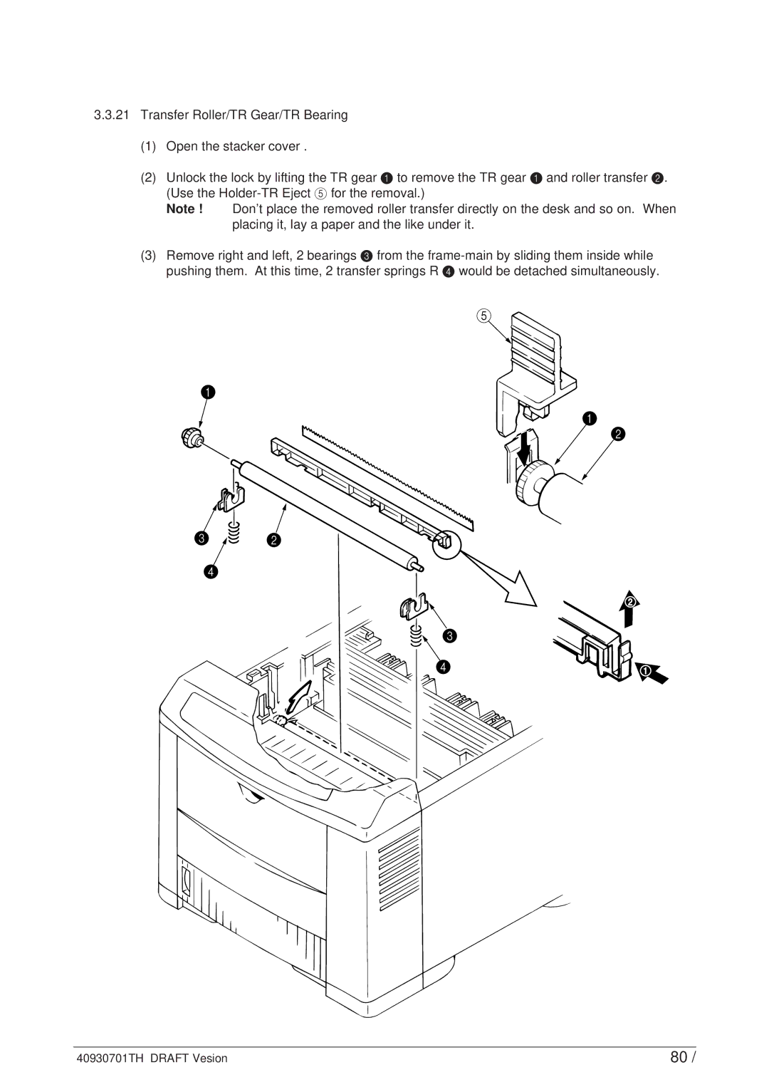 Oki 24DX manual 40930701TH Draft Vesion 