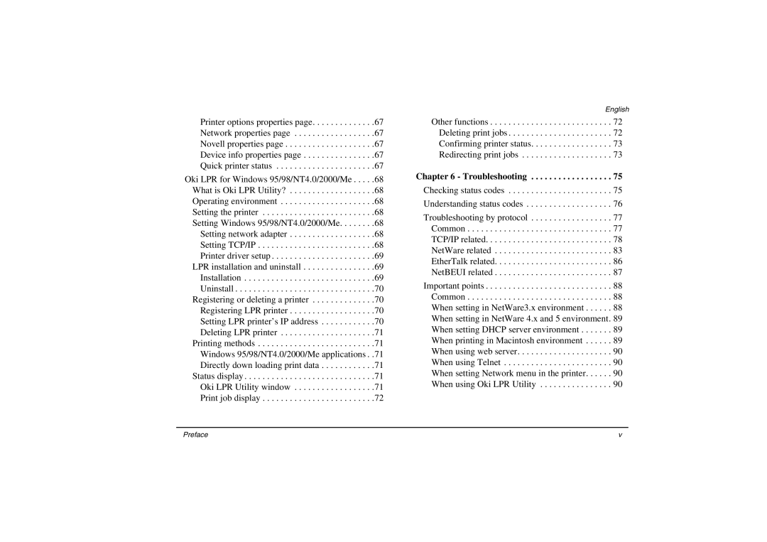 Oki 3100e manual Troubleshooting 