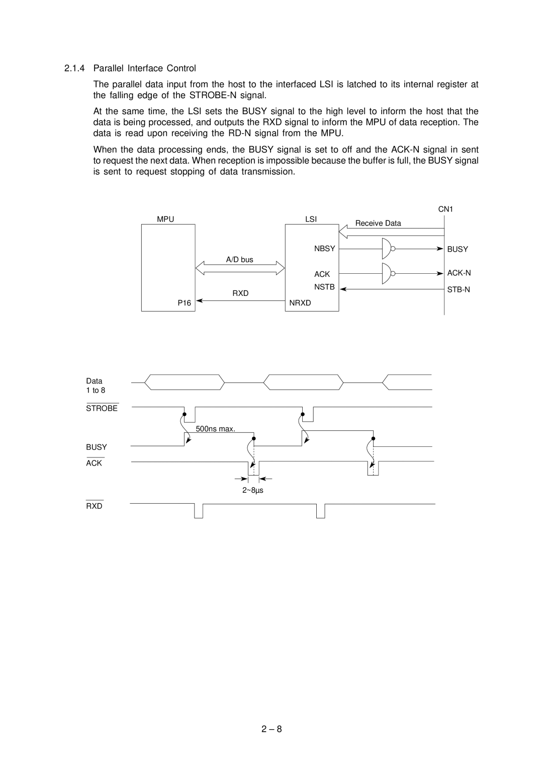 Oki 3320, 3321 specifications Mpu 