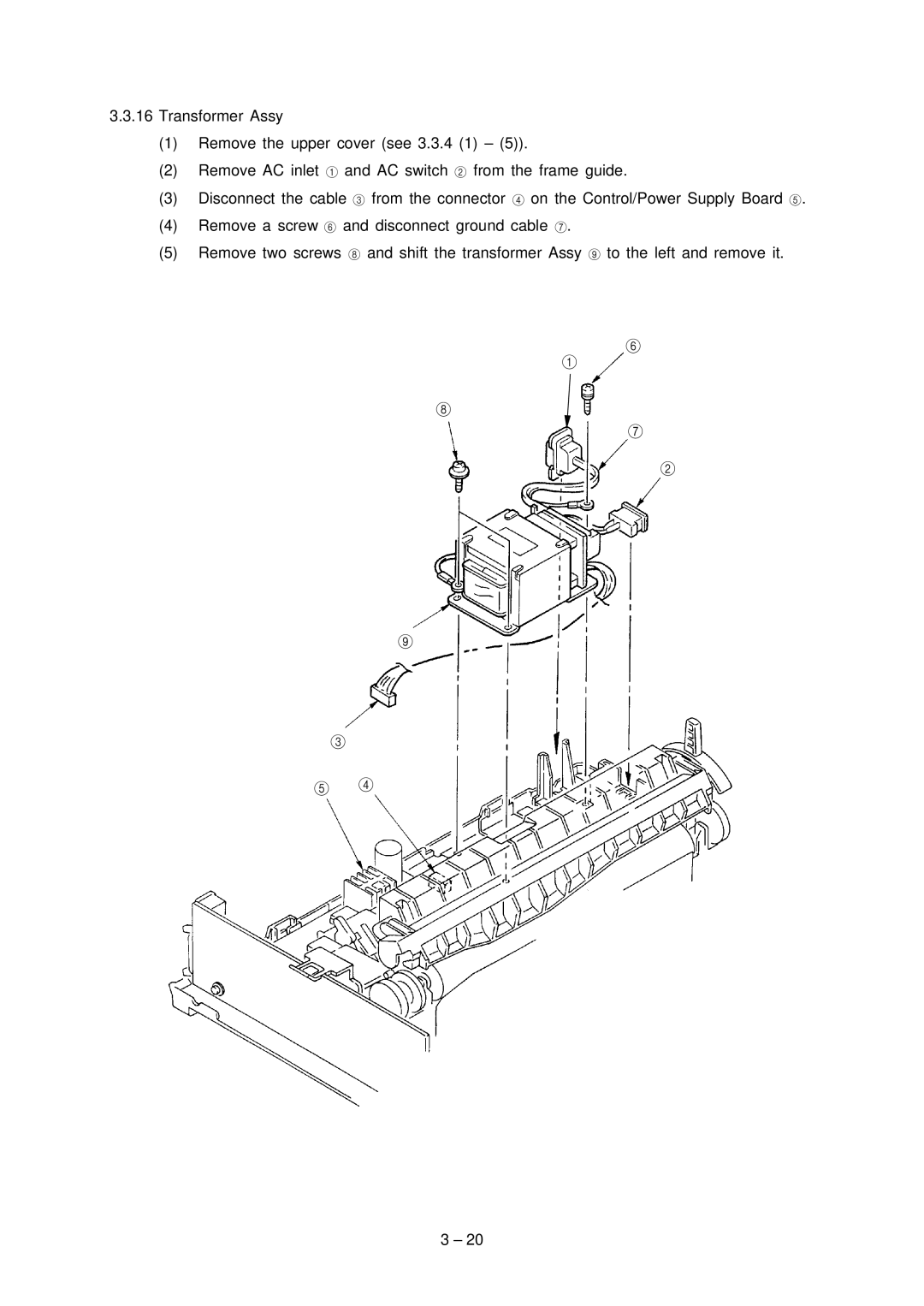 Oki 3321, 3320 specifications 