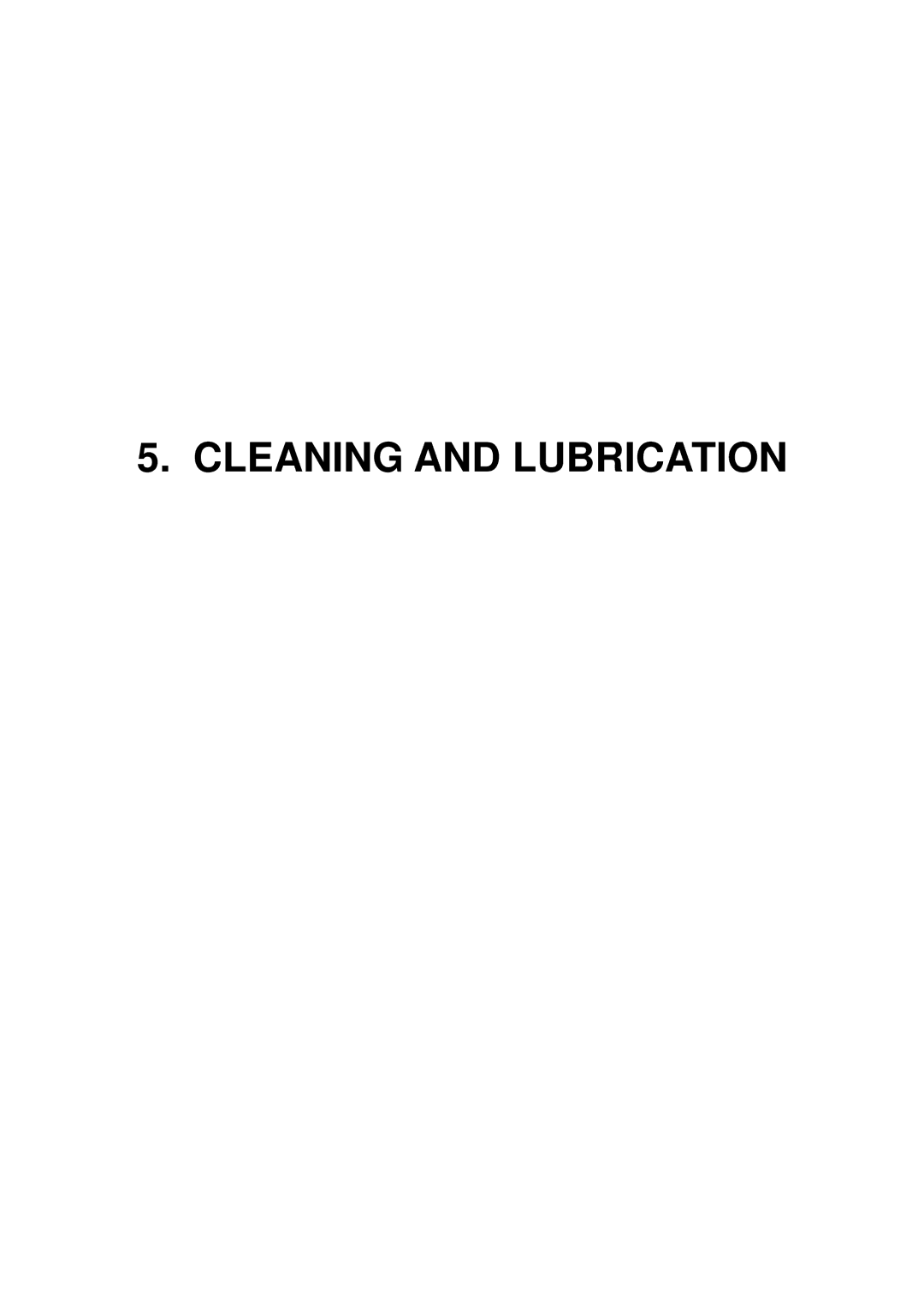 Oki 3321, 3320 specifications Cleaning and Lubrication 