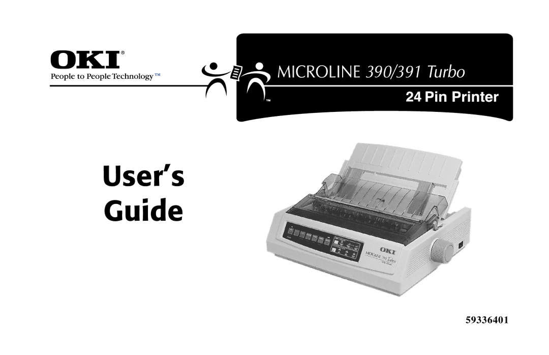 Oki 391, 390 manual Guide 