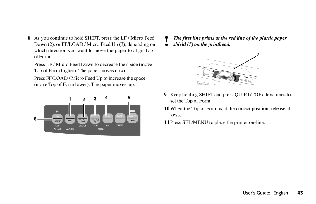 Oki 391, 390 manual Set 