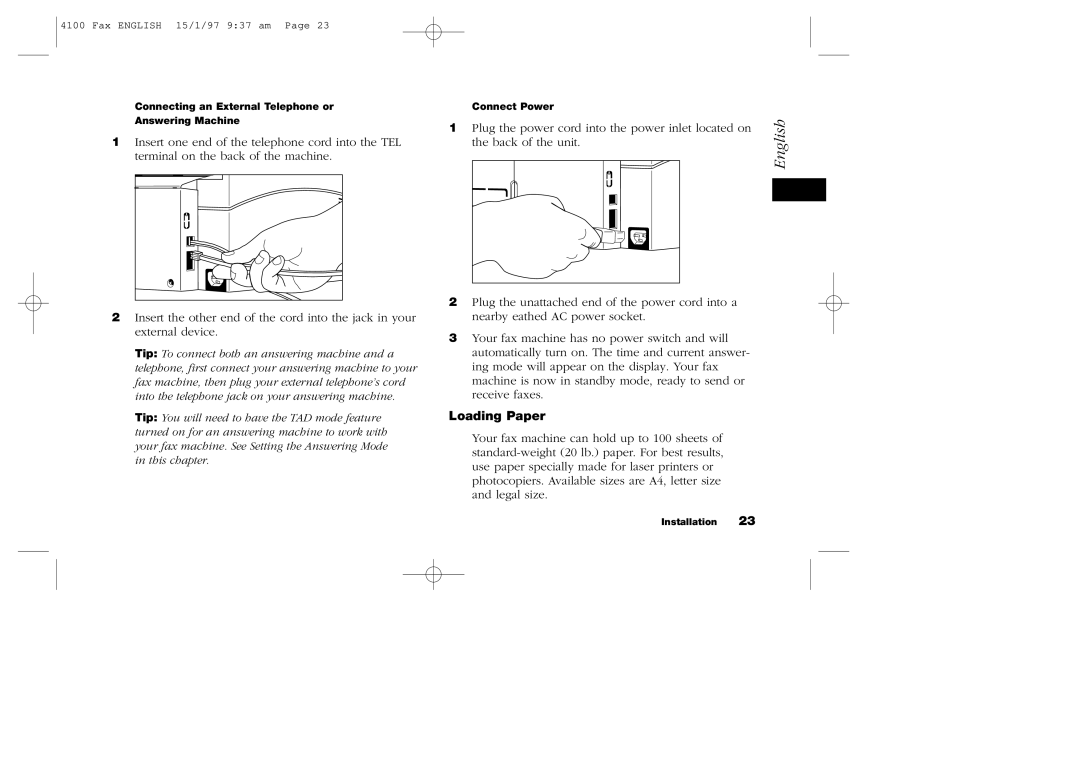 Oki 4100 manual Loading Paper 