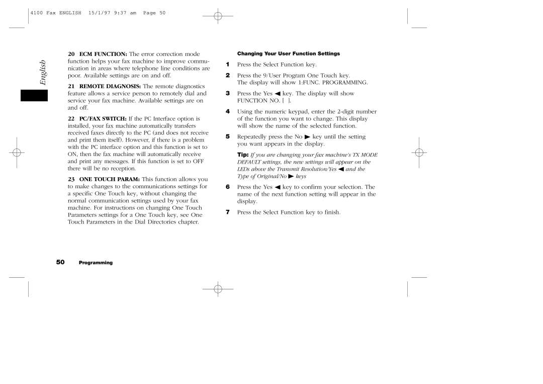 Oki 4100 manual ECM Function The error correction mode 