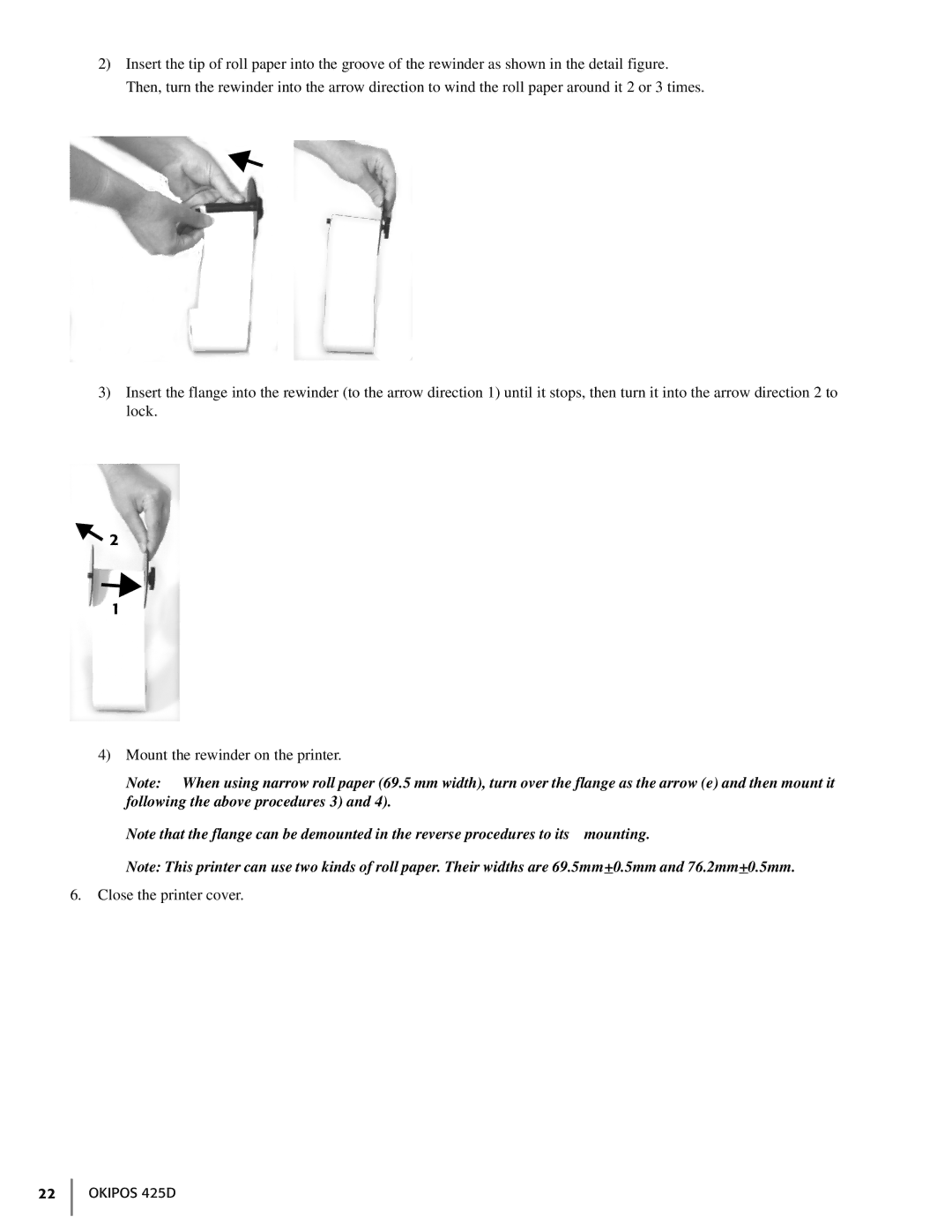 Oki manual Okipos 425D 