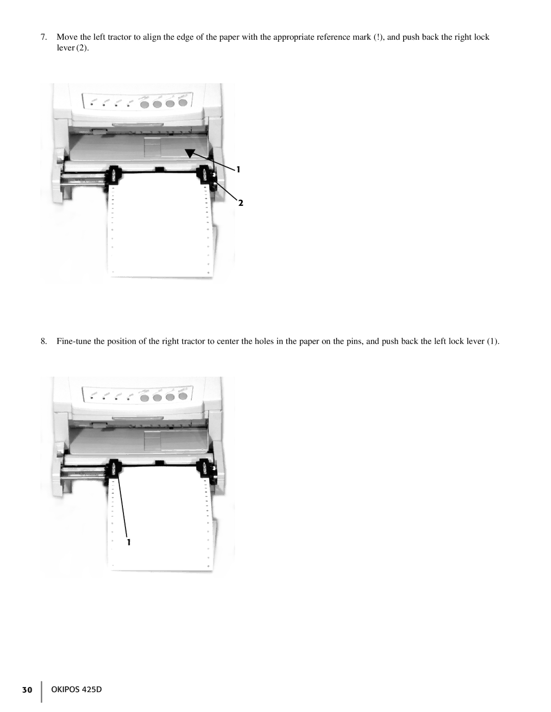 Oki manual Okipos 425D 