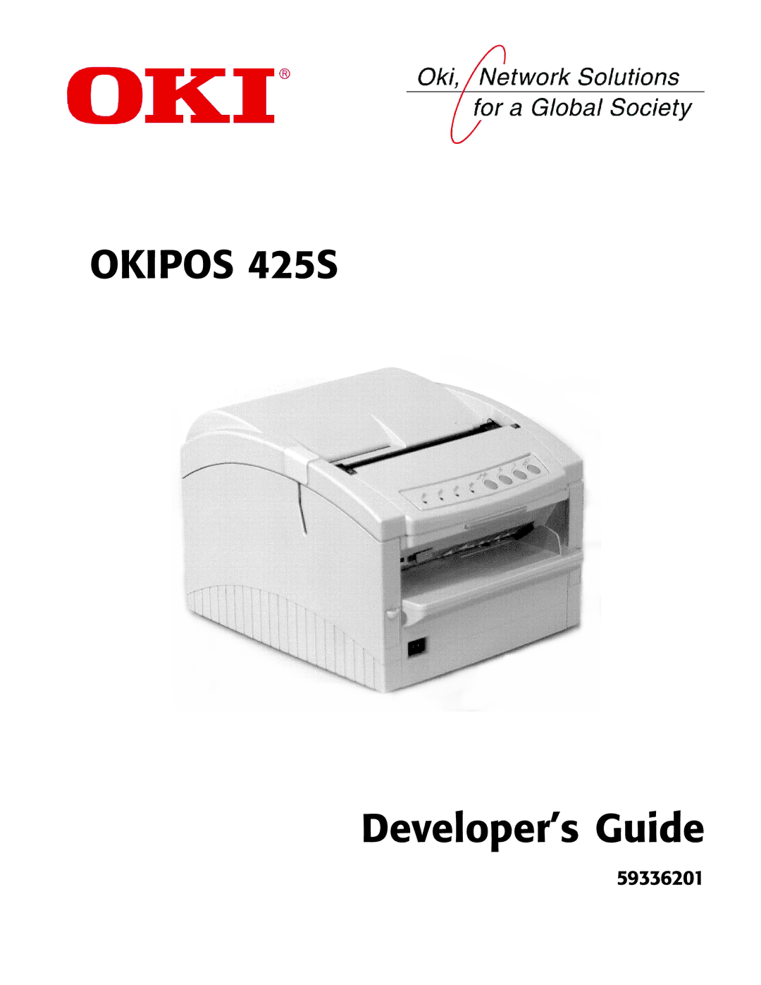 Oki manual Okipos 425S 