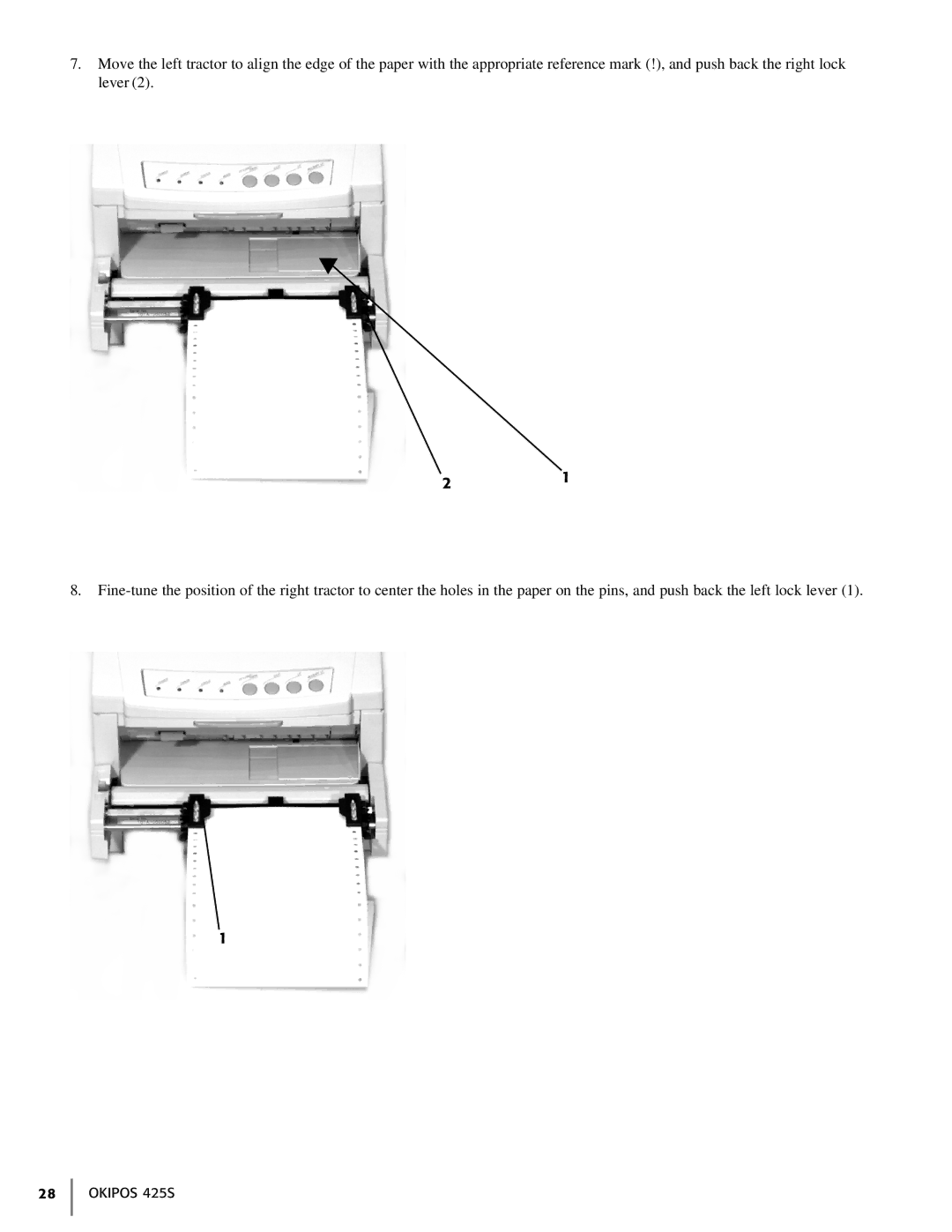 Oki manual Okipos 425S 