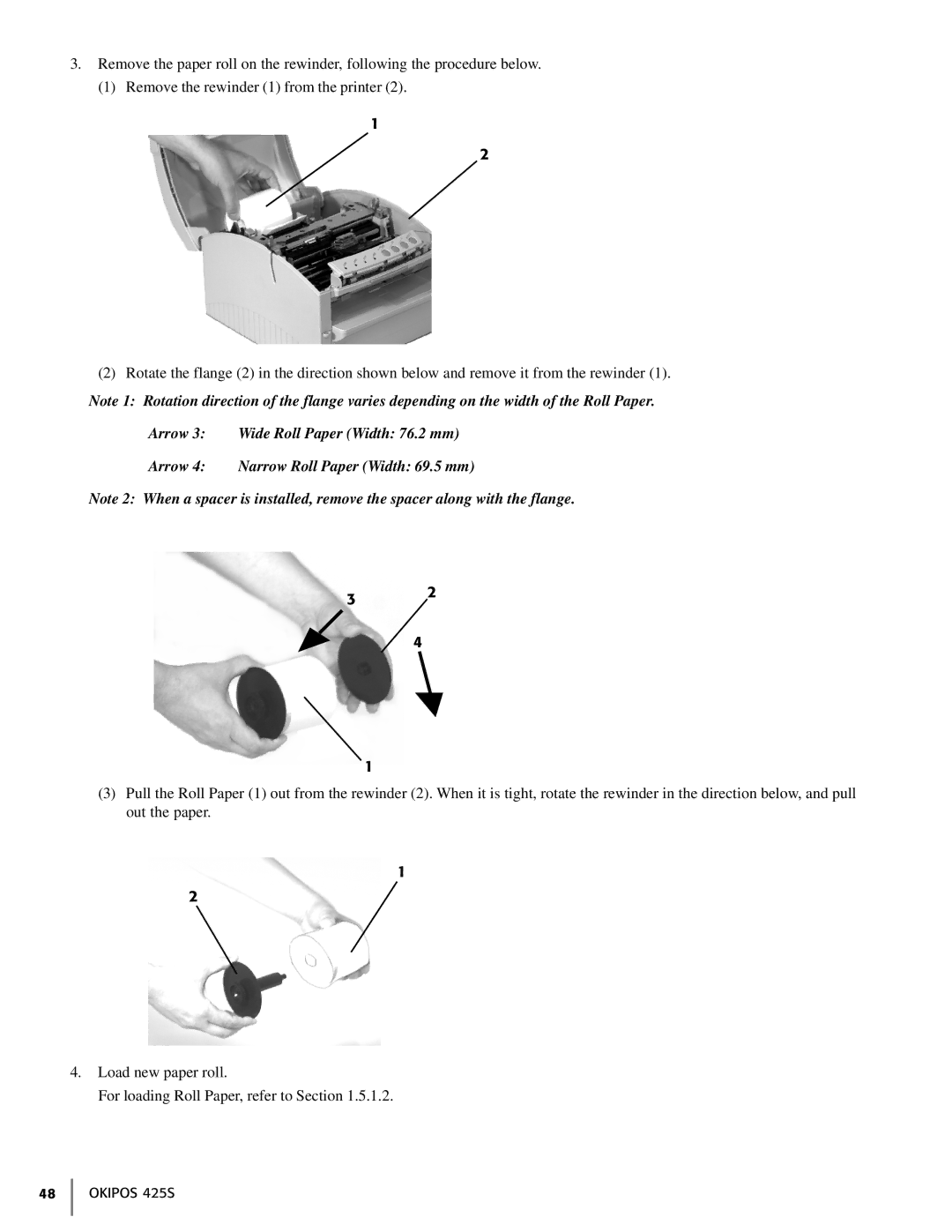 Oki manual Okipos 425S 