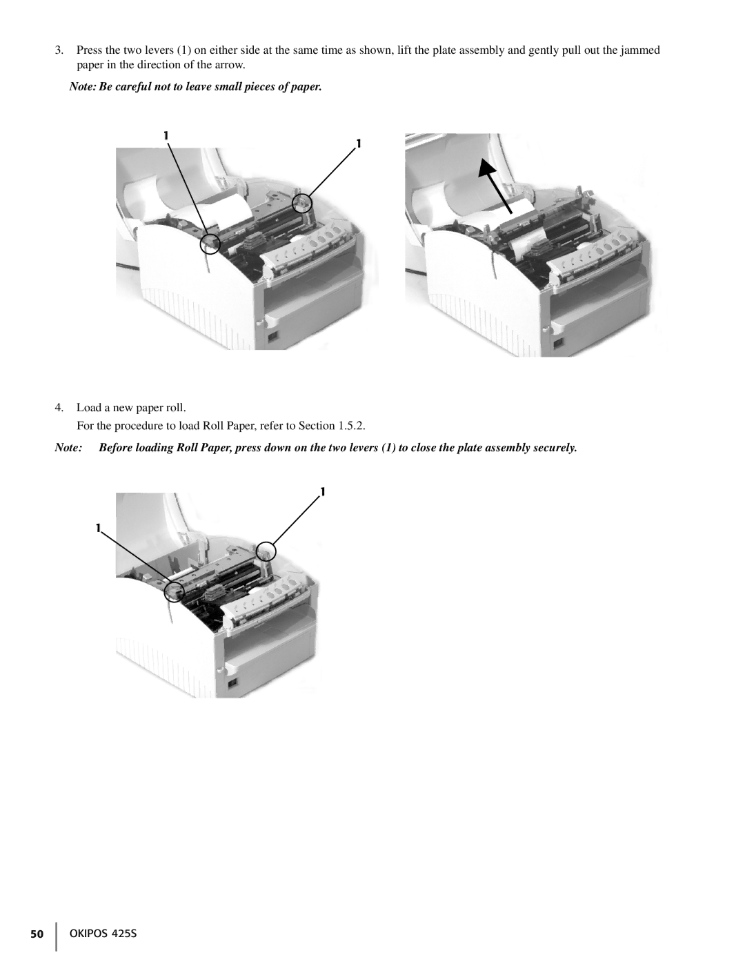 Oki manual Okipos 425S 