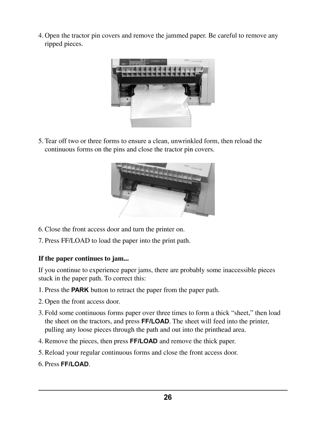 Oki 4410 manual If the paper continues to jam 