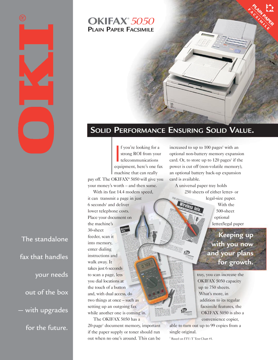 Oki 5050 manual Okifax 