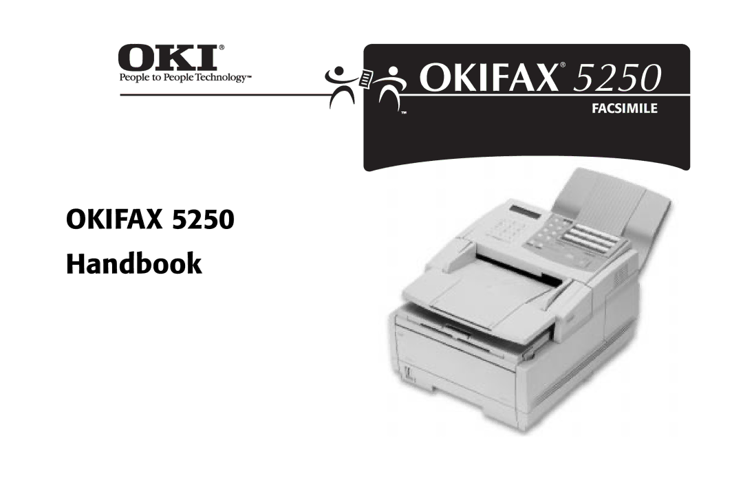 Oki 5250 manual Okifax, Handbook 