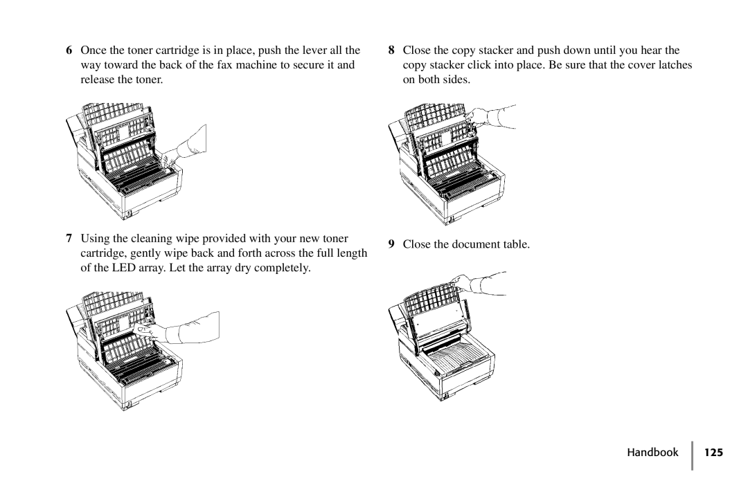 Oki 5250 manual Handbook 