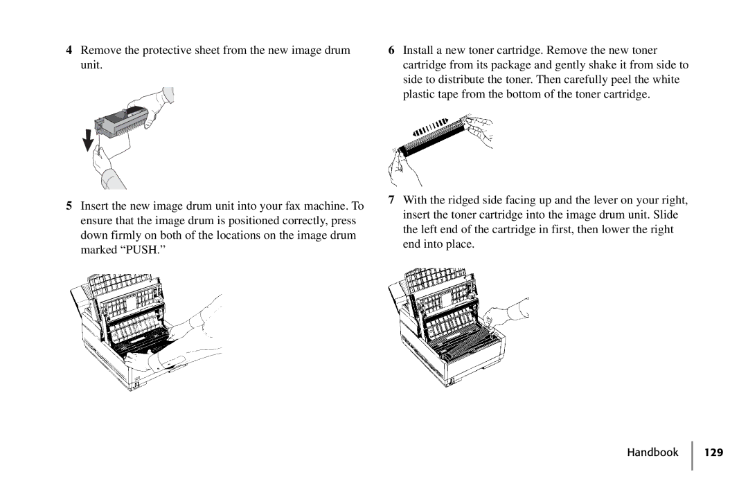 Oki 5250 manual Handbook 