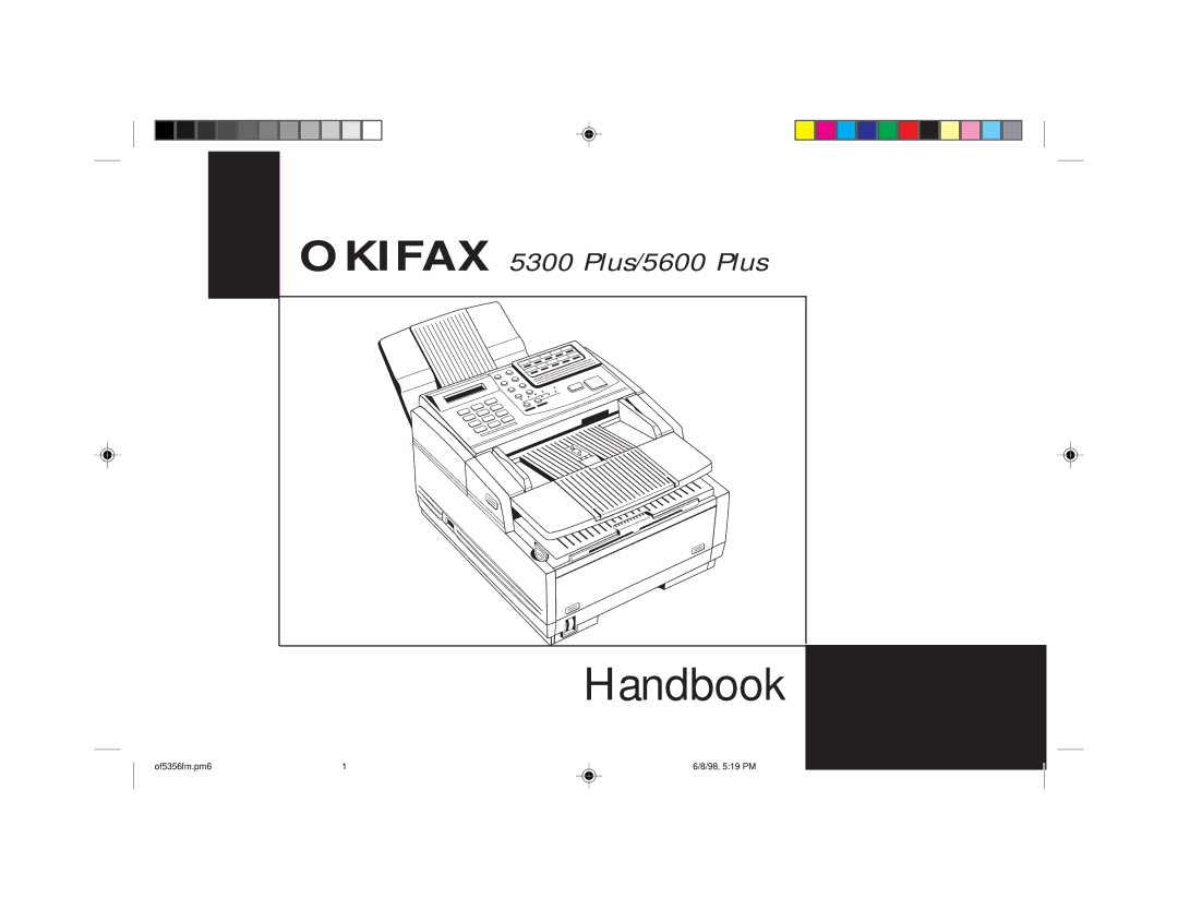 Oki 5300 Plus manual Handbook 