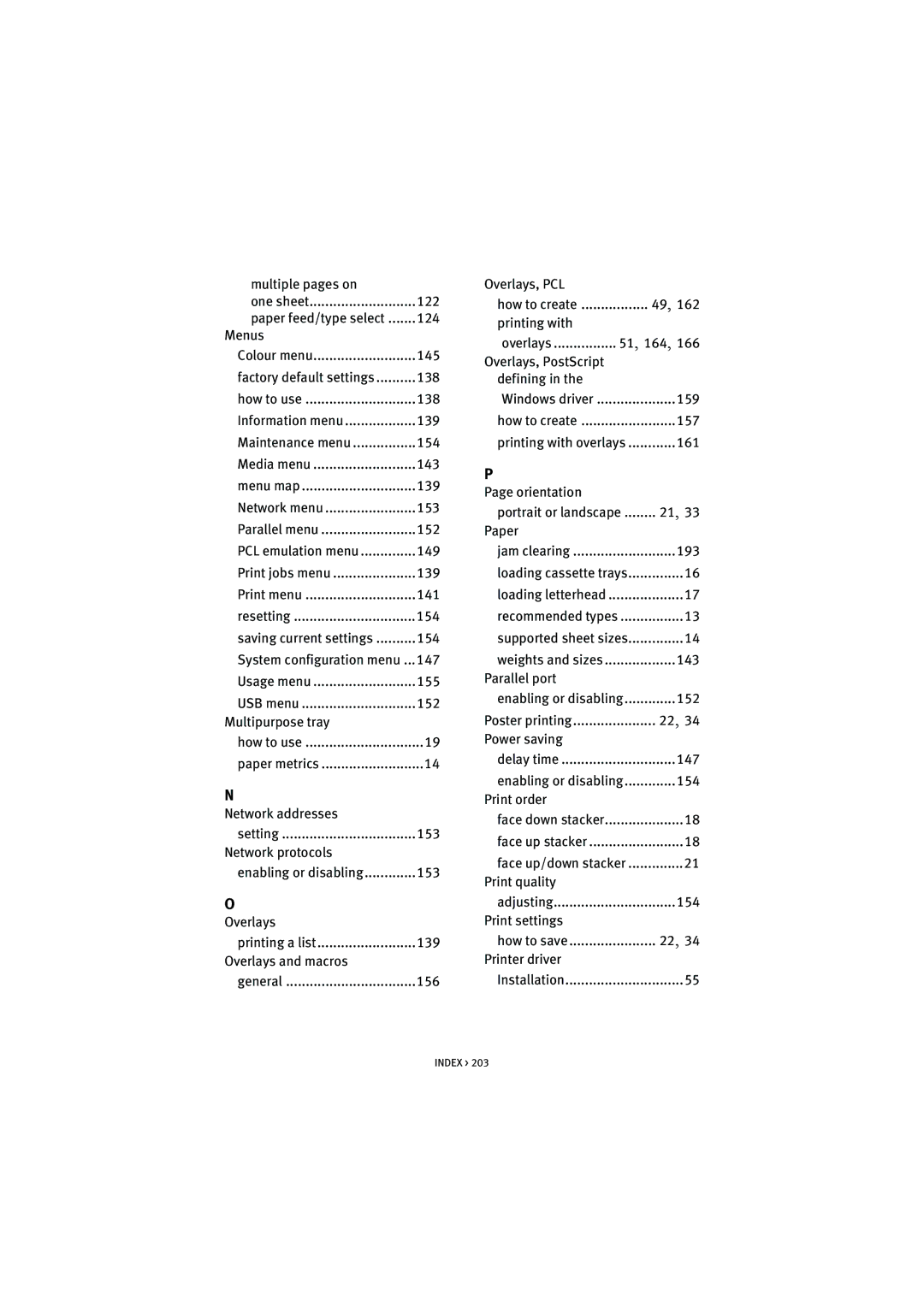 Oki 5300n manual Multiple pages on One sheet 