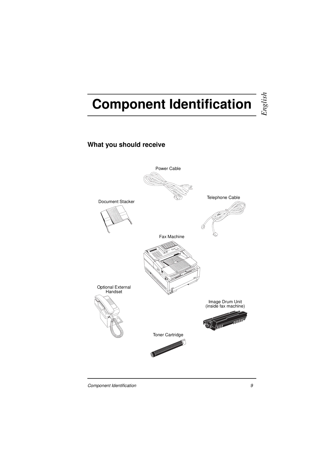 Oki 5400 manual Component Identification, What you should receive 