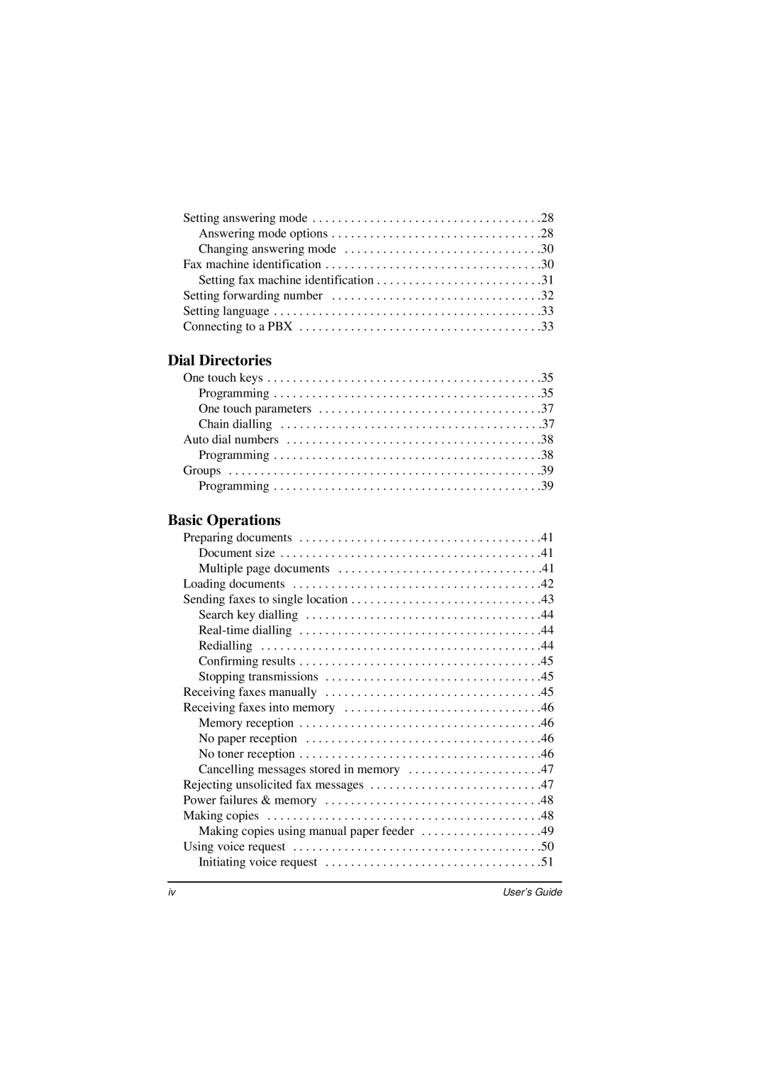 Oki 5400 manual Dial Directories 