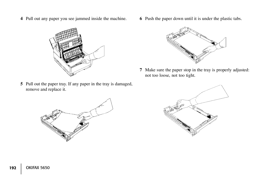 Oki 5650 manual Okifax 