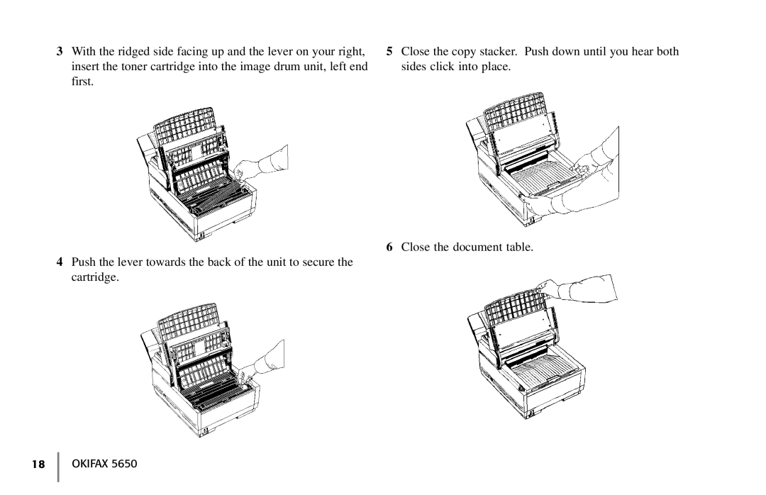 Oki 5650 manual Okifax 