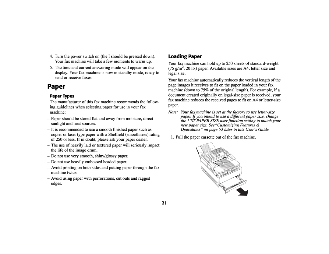 Oki 56801 manual Loading Paper 